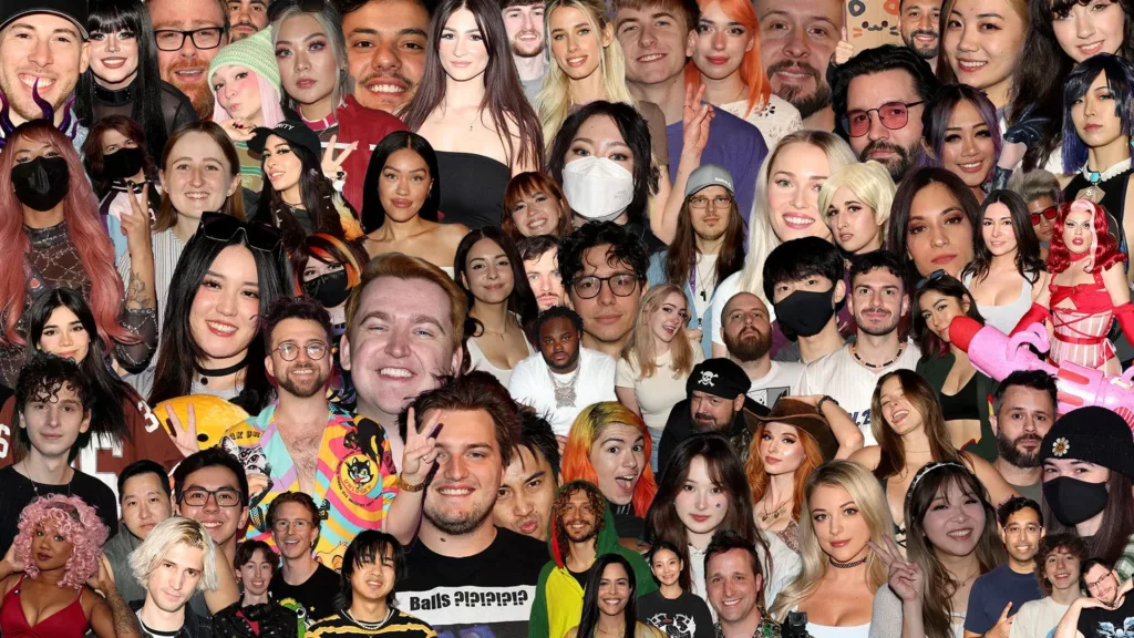 Graph 5: Twitch Streamers Collage - Stream Hatchet