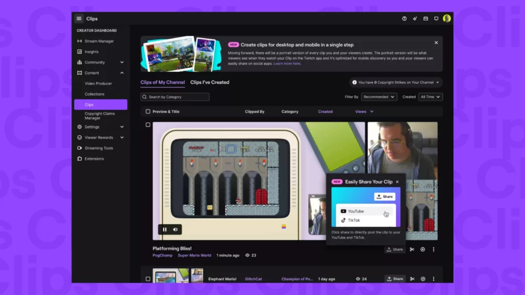 Graph 8: Twitch Clips Maker Tool - Stream Hatchet