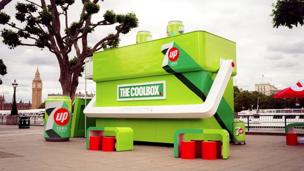 Graph 1: Pop-up Marketing Event with 7UP - Stream Hatchet