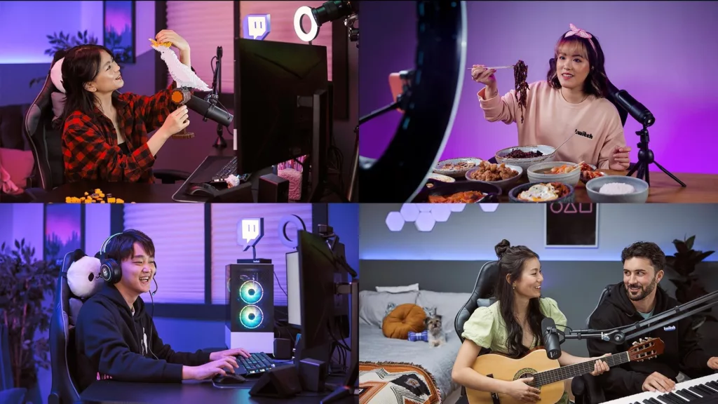Graph 4: Different Types of Streamers - Stream Hatchet