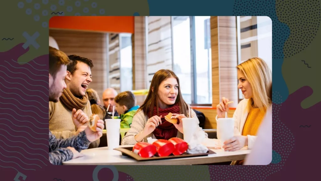 Graph 7: Dining and Fast Food Stock Image - Stream Hatchet