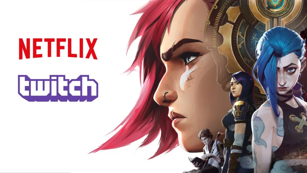 Graph 1: Netflix, Twitch, and Arcane Co-streaming Partnership - Stream Hatchet