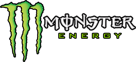 Monster Energy logo - green and black