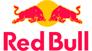 Red Bull logo yellow and red