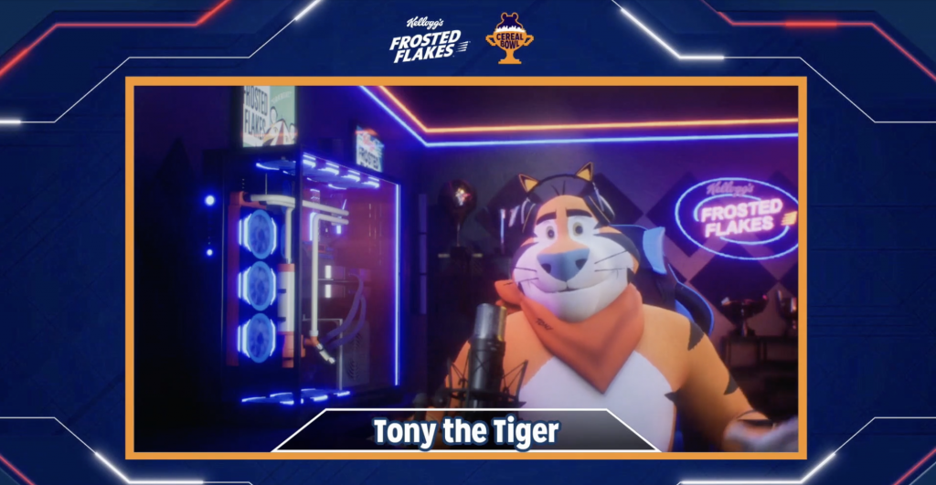 Tony the Tiger Makes VTuber Debut Stream Hatchet