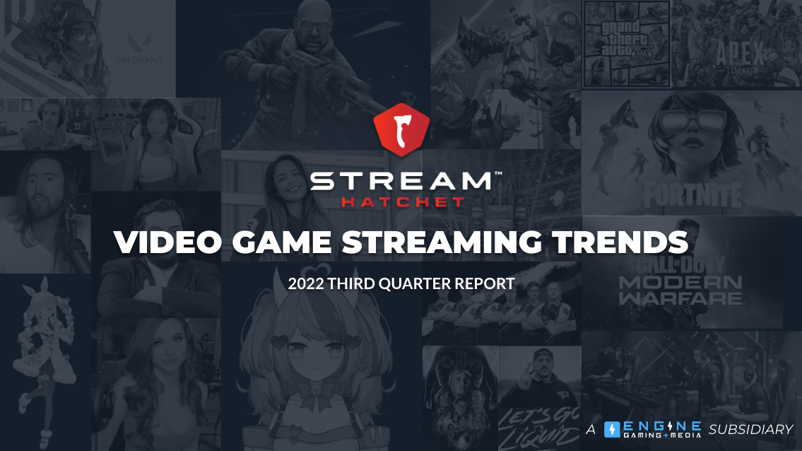 Top Games in Live Streaming - September 2022 - Stream Hatchet