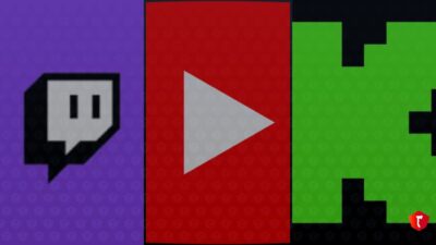 Logos for Twitch, YouTube, and Kick