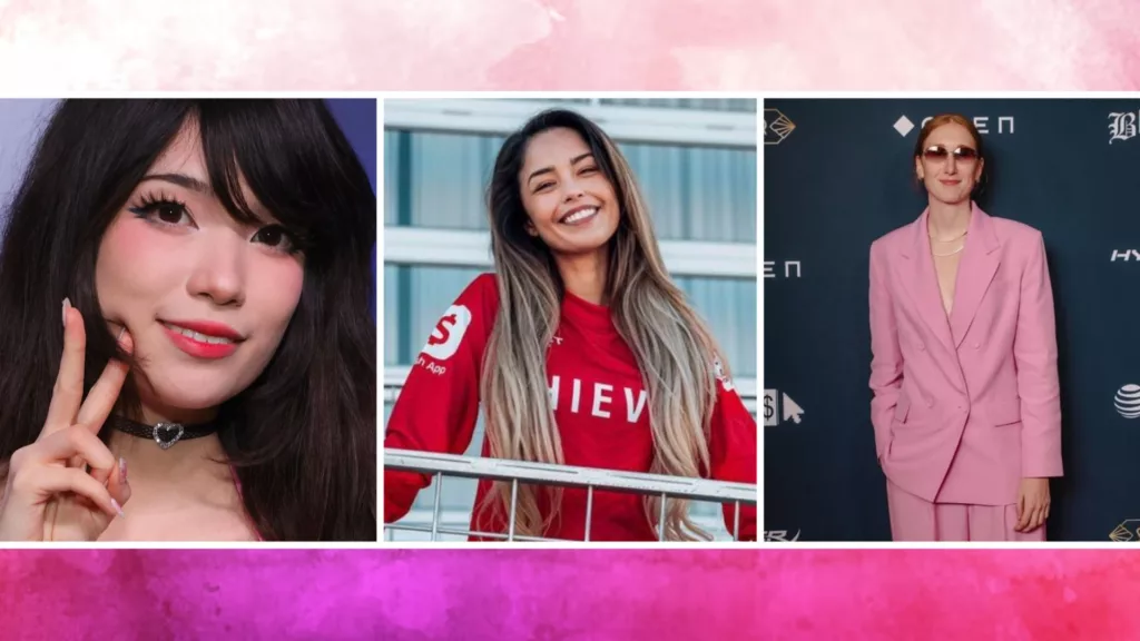 Graph 5: Female Creators like Emiru, Valkyrae, and RealKatieB - Stream Hatchet