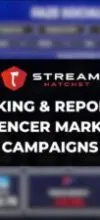 Influencer Marketing Reporting Cover Image - Stream Hatchet