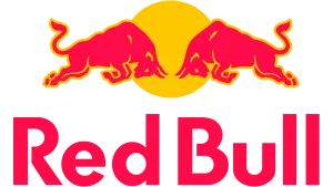 Red Bull logo yellow and red