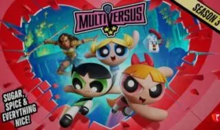 Powerpuff Girl jumping into action for MultiVersus Season 3