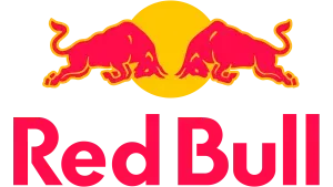 Red Bull logo yellow and red